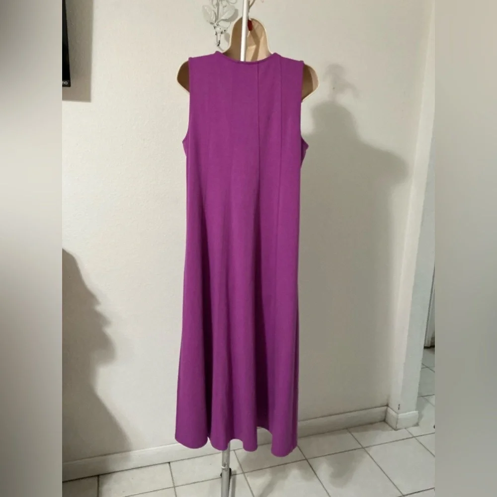 J. Jill Women's Maxi Dress in Vibrant Purple - Picture 4 of 15